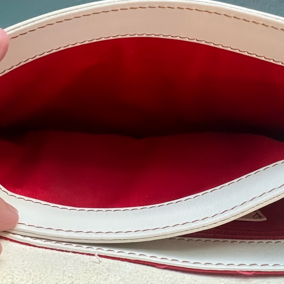 Dooney and Burke Cream and Tan purse - Picture 12 of 13